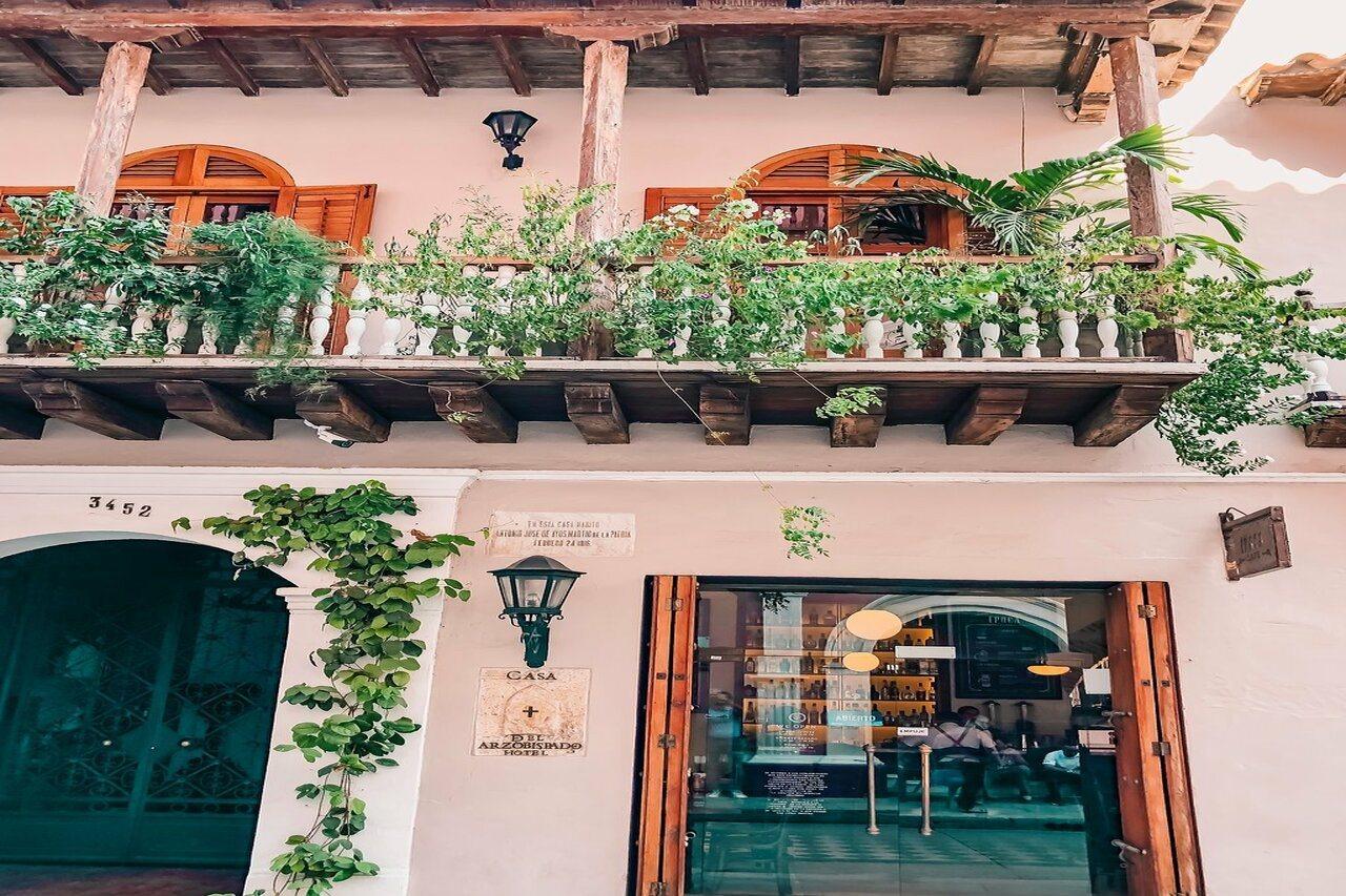 Hotel Boutique Casa Del Arzobispado Cartagena Kültér fotó
