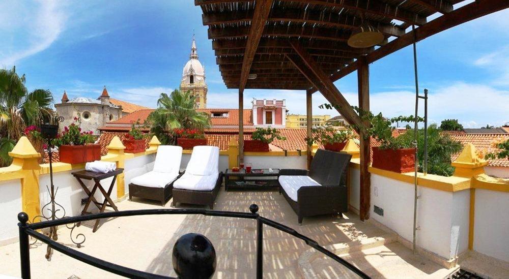 Hotel Boutique Casa Del Arzobispado Cartagena Kültér fotó
