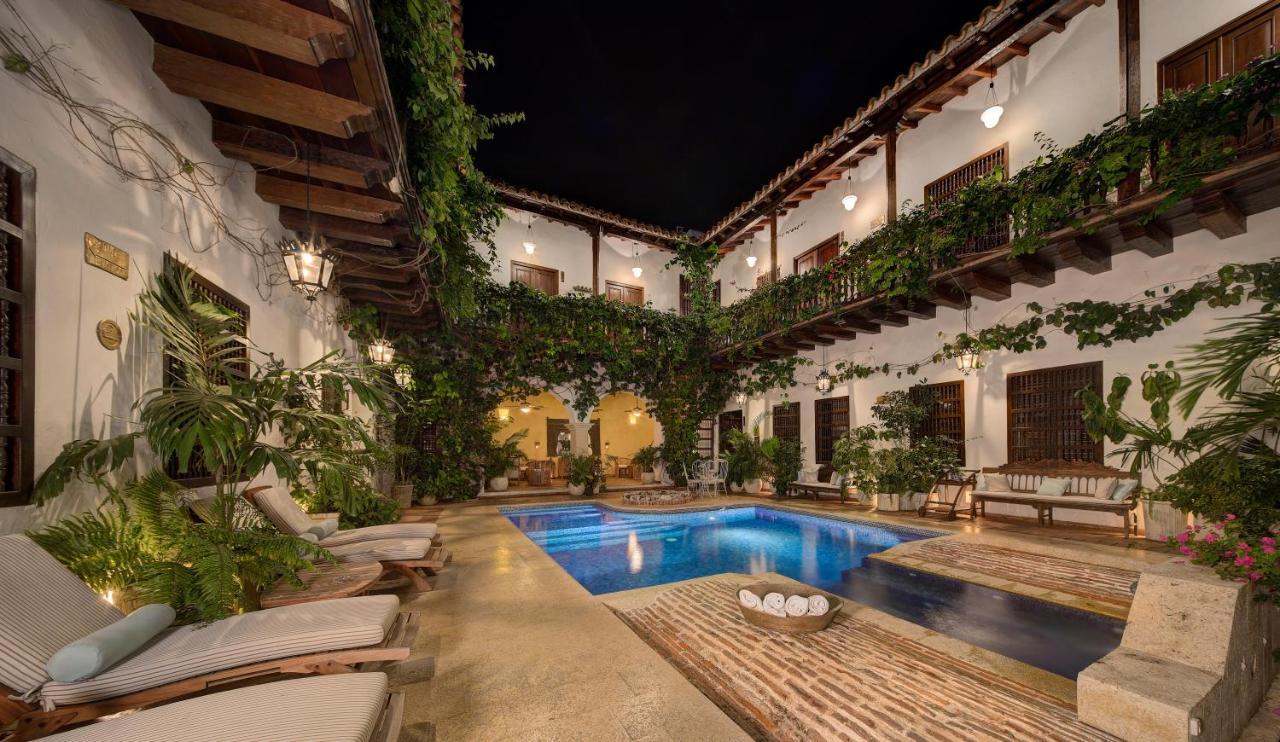 Hotel Boutique Casa Del Arzobispado Cartagena Kültér fotó
