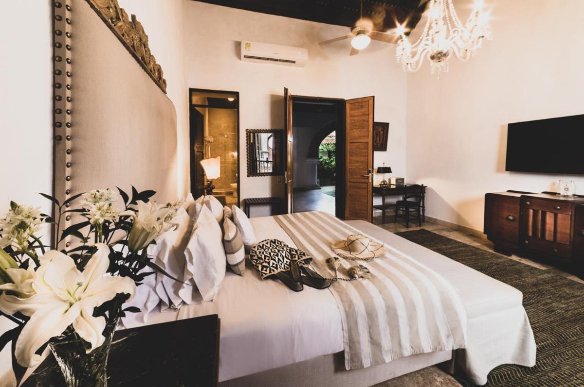 Hotel Boutique Casa Del Arzobispado Cartagena Kültér fotó