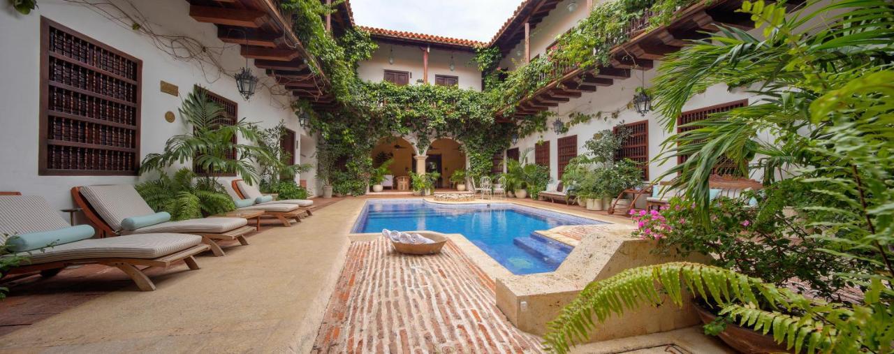 Hotel Boutique Casa Del Arzobispado Cartagena Kültér fotó