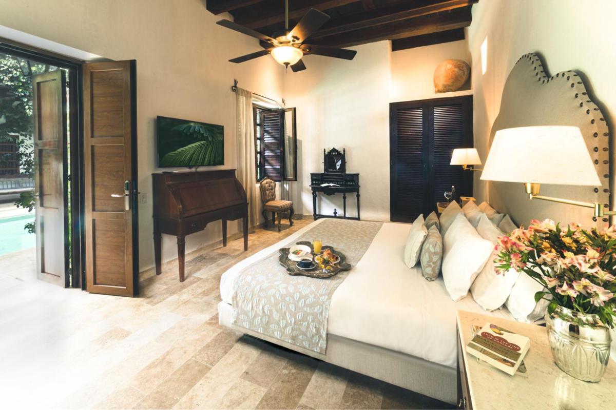 Hotel Boutique Casa Del Arzobispado Cartagena Kültér fotó
